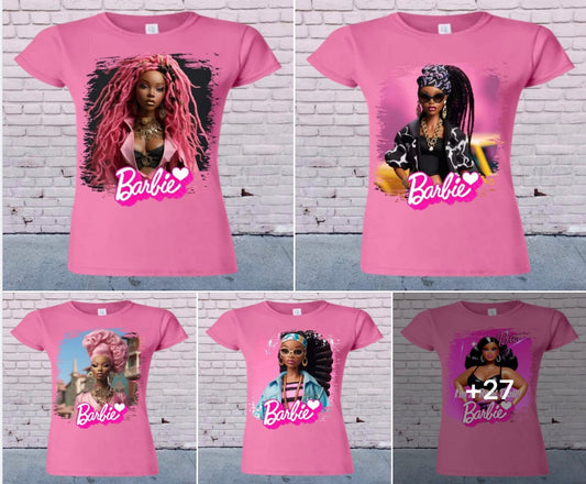 31 Barbie Sublimation T-Shirt Image Bundle