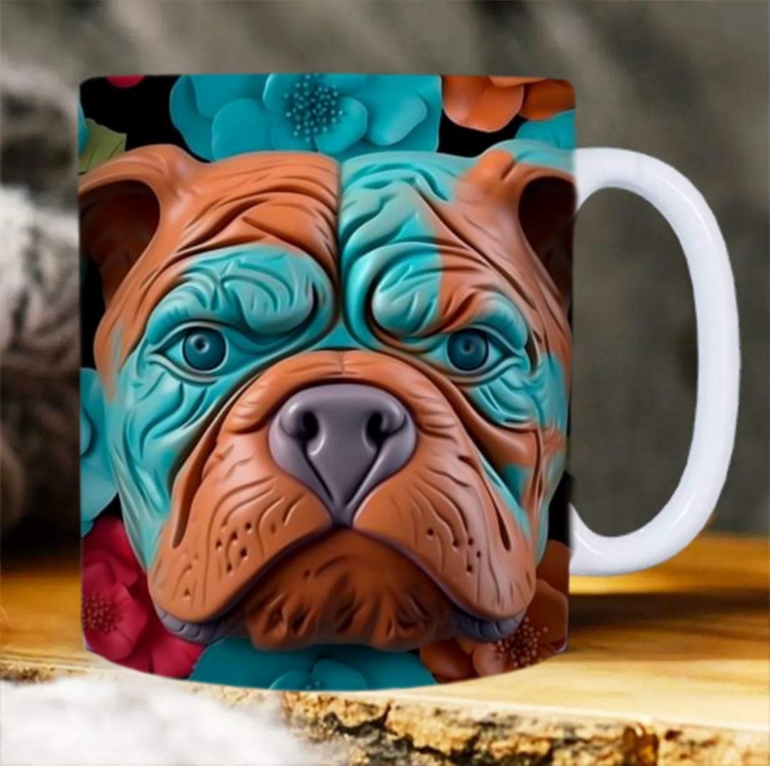 27 3D Animal Mug Sublimation Images Bundle