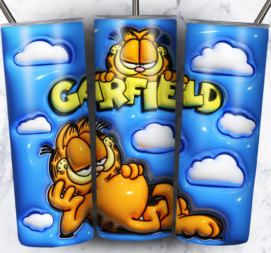 Inflate Cartoon Sublimation 20oz Tumbler Image Puff