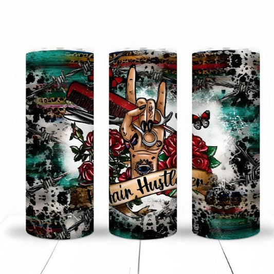 Hair Stylist Sublimation 20oz Tumbler Image