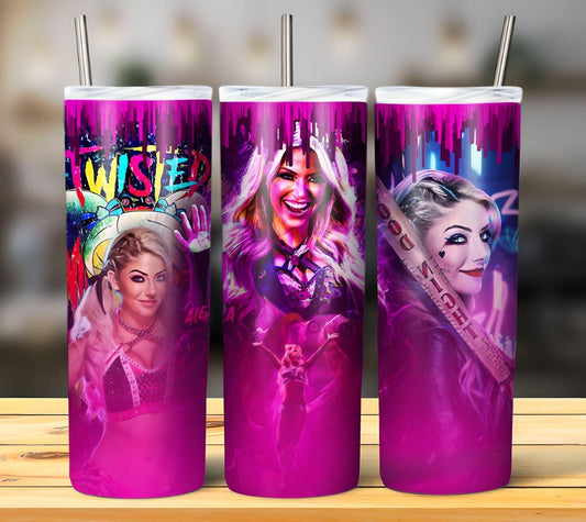 Wrestling Sublimation 20oz Tumbler Image