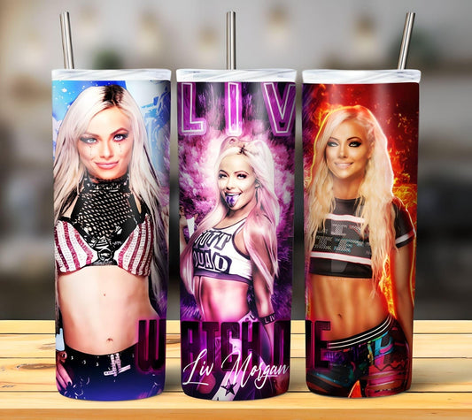 Wrestling Sublimation 20oz Tumbler Image