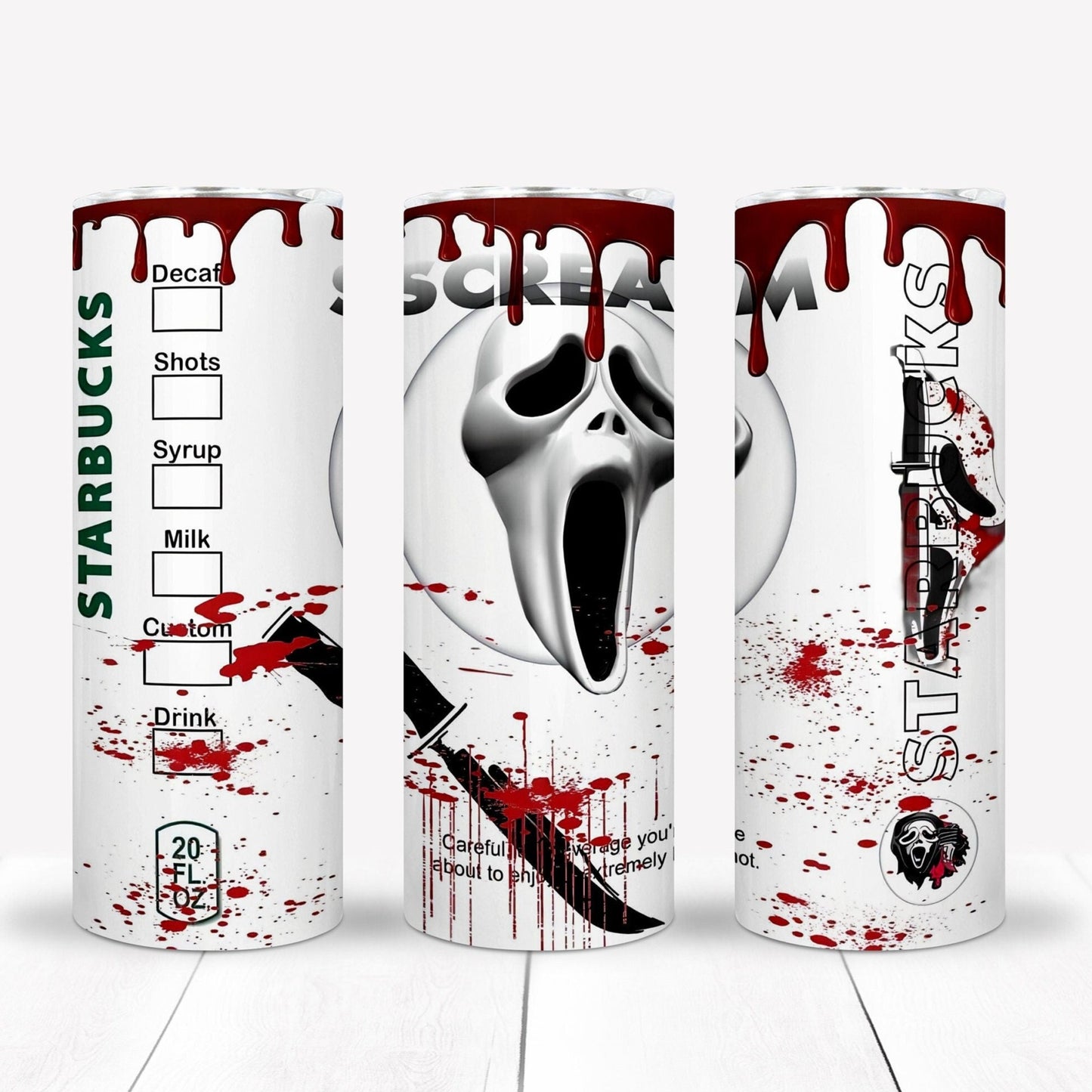 Halloween Sublimation 20oz Tumbler Image