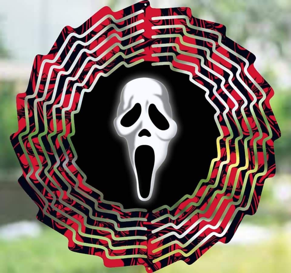 30 Horror Wind Spinner Sublimation Images Bundle