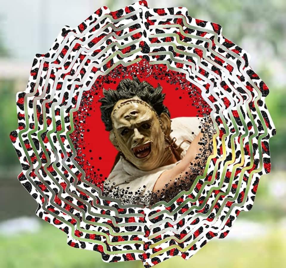 30 Horror Wind Spinner Sublimation Images Bundle